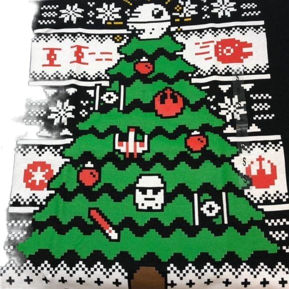 Star Wars Men’s Christmas Tree Tee - Picture 3 of 3